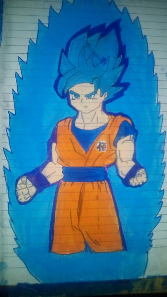 Meu desenho de goku ssjb pintado | Dragon Ball Oficial™ Amino Meu desenho de goku ssjb pintado | Dragon Ball Oficial™ Amino