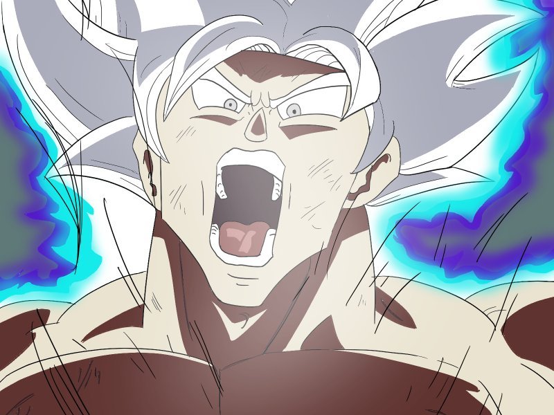 Dibujo de Goku Ultra Instinto Perfecto | ⚡ Dragon Ball Super Oficial⚡ Amino