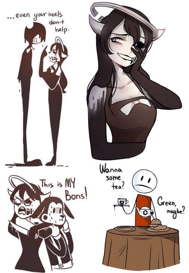 bendy and the ink machine alice angel base