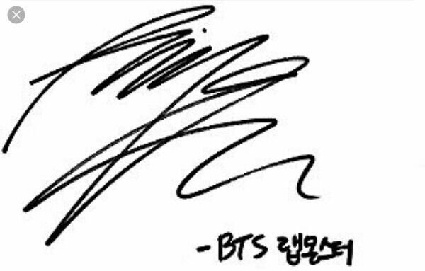 bts autograph