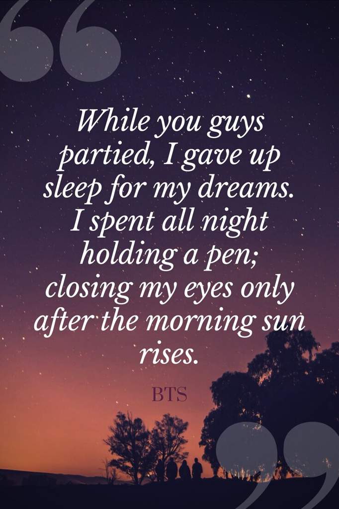 Meaningful Song Lyrics from BTS | ARMY's Amino