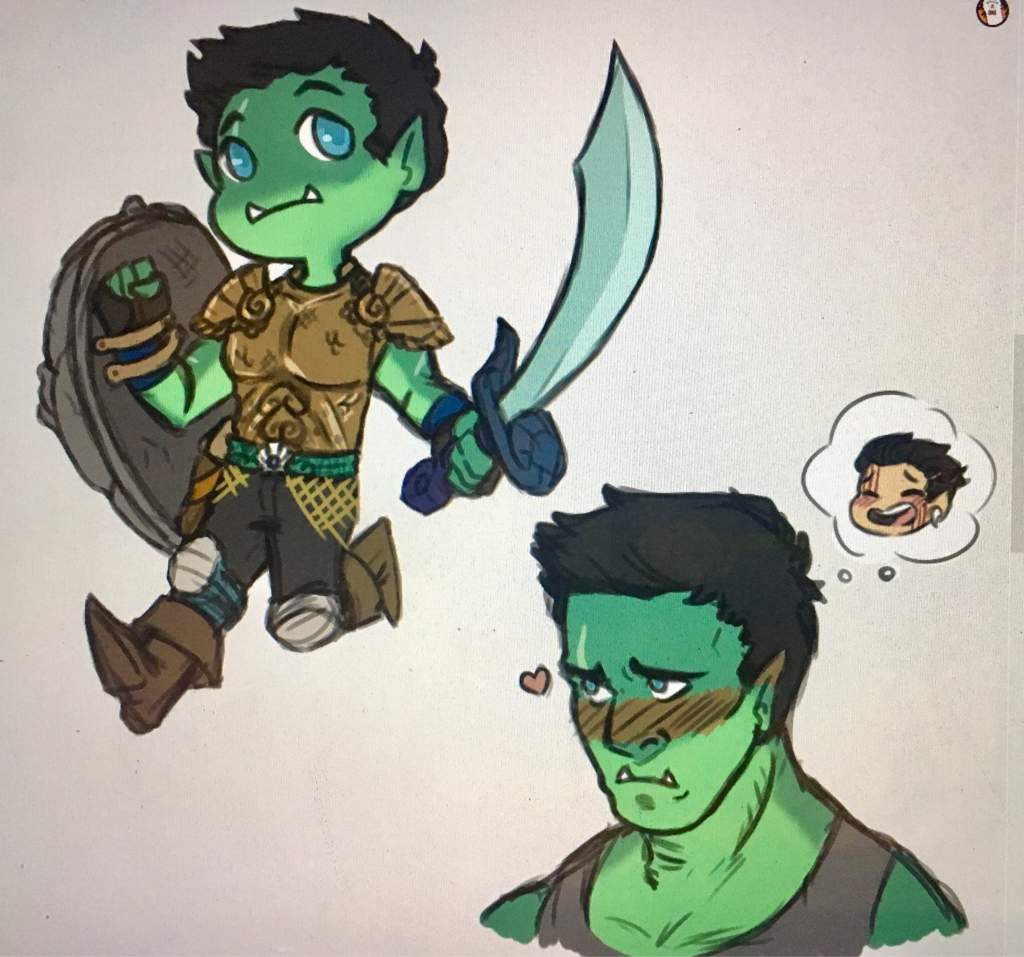 Half Orc Fighter Dungeons Dragons D D Amino