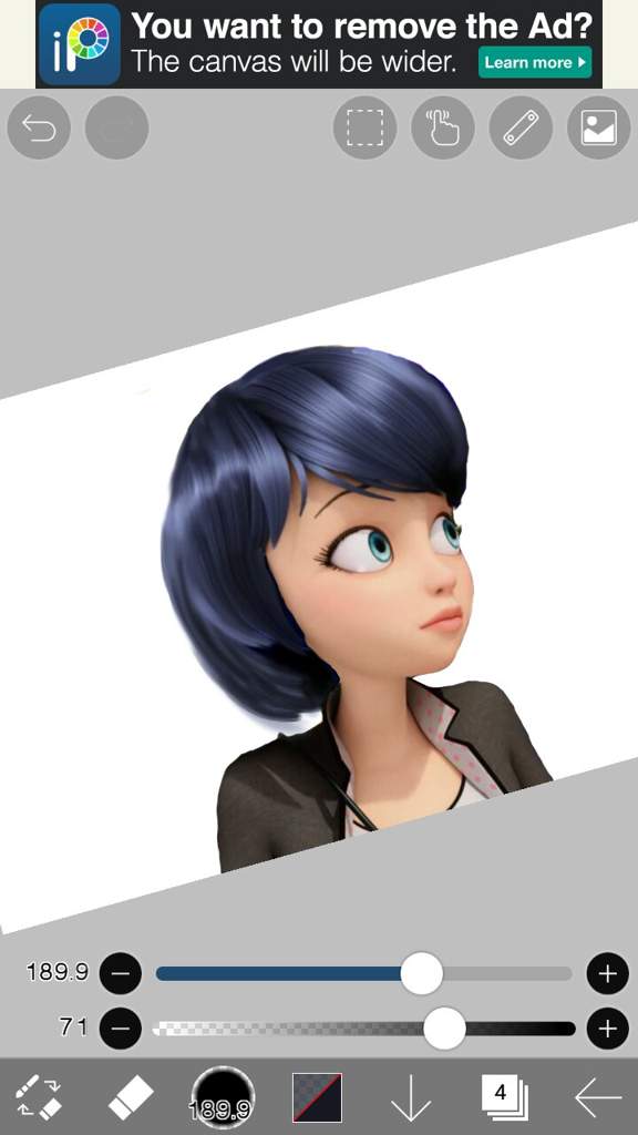 " This hair style make Marinette more cute "  Miraculous 