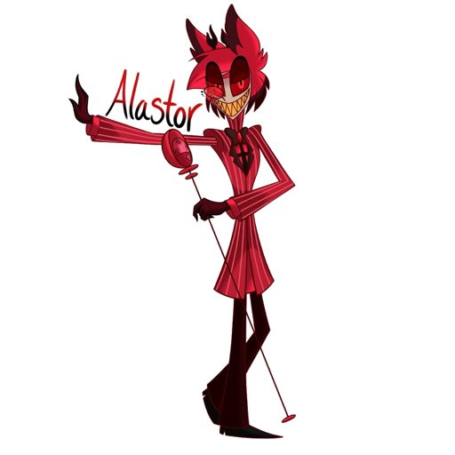 Sticker Design-Alastor | Hazbin Hotel (official) Amino