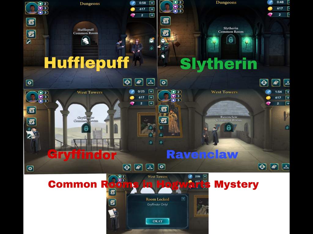 harry potter hogwarts mystery house