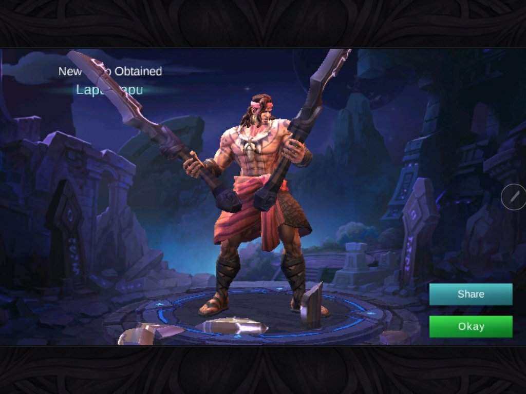 Lapu Lapu With Extra 120 Gold Mobile Legends Amino Amino