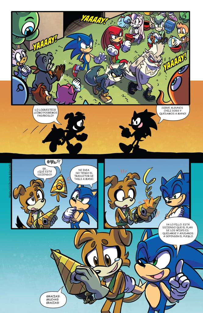 An Lisis Sonic Issue Idw Sonic The Hedgehog Espa Ol Amino