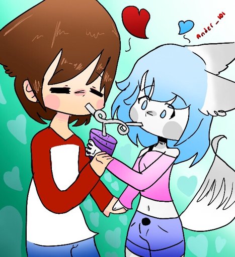 Wolfychu x Sweeto ️💙 | SweetoTOONS Amino