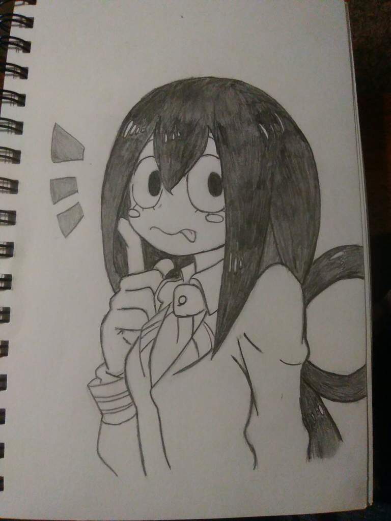 It Is My Drawing Of Froppy My Hero Academia Amino