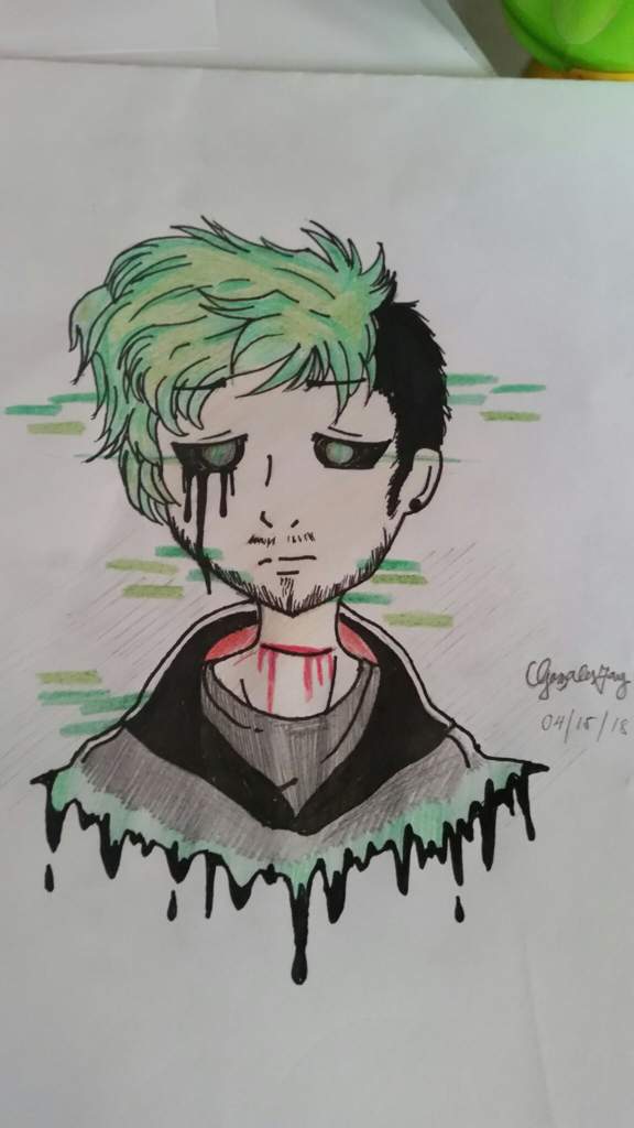 Antisepticeye drawing ヽ(*≧ω≦)ﾉ | Jacksepticeye Amino