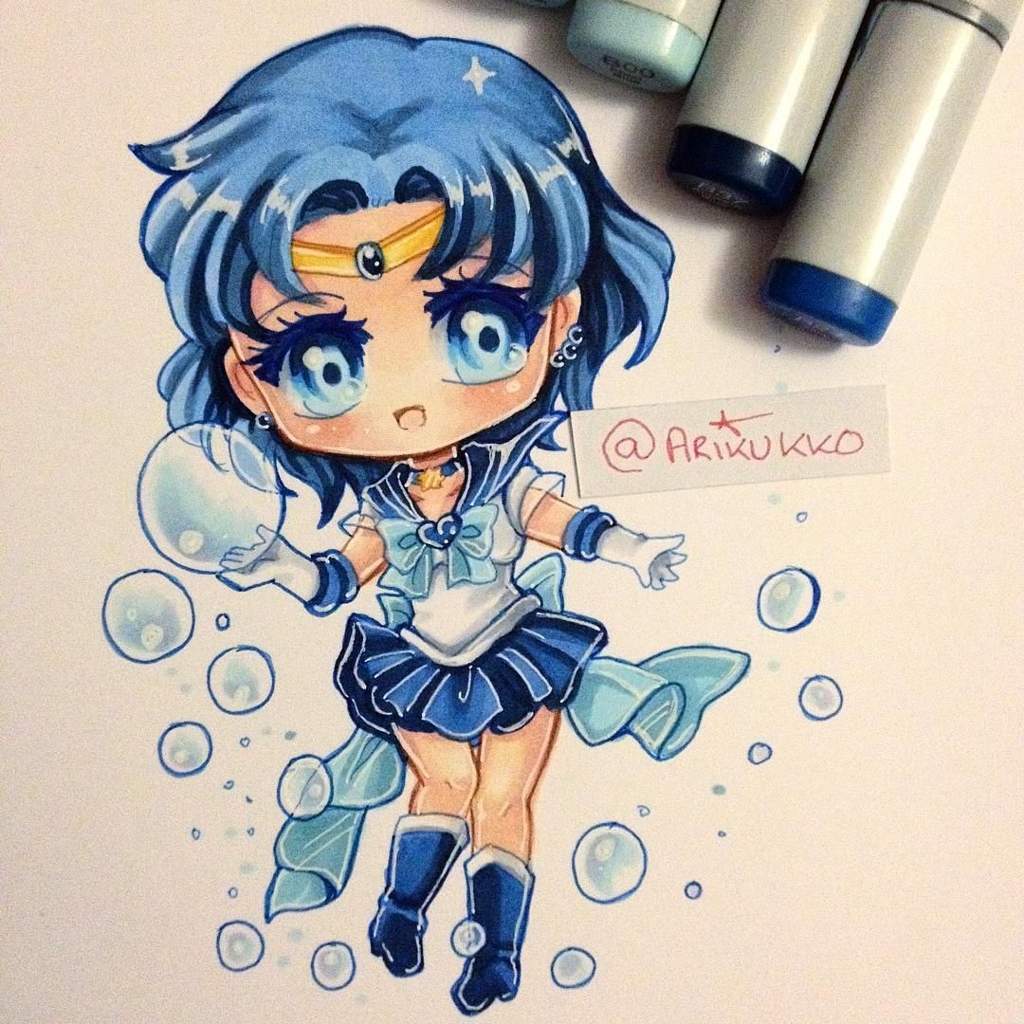 Sailor Mercury - Chibi.
