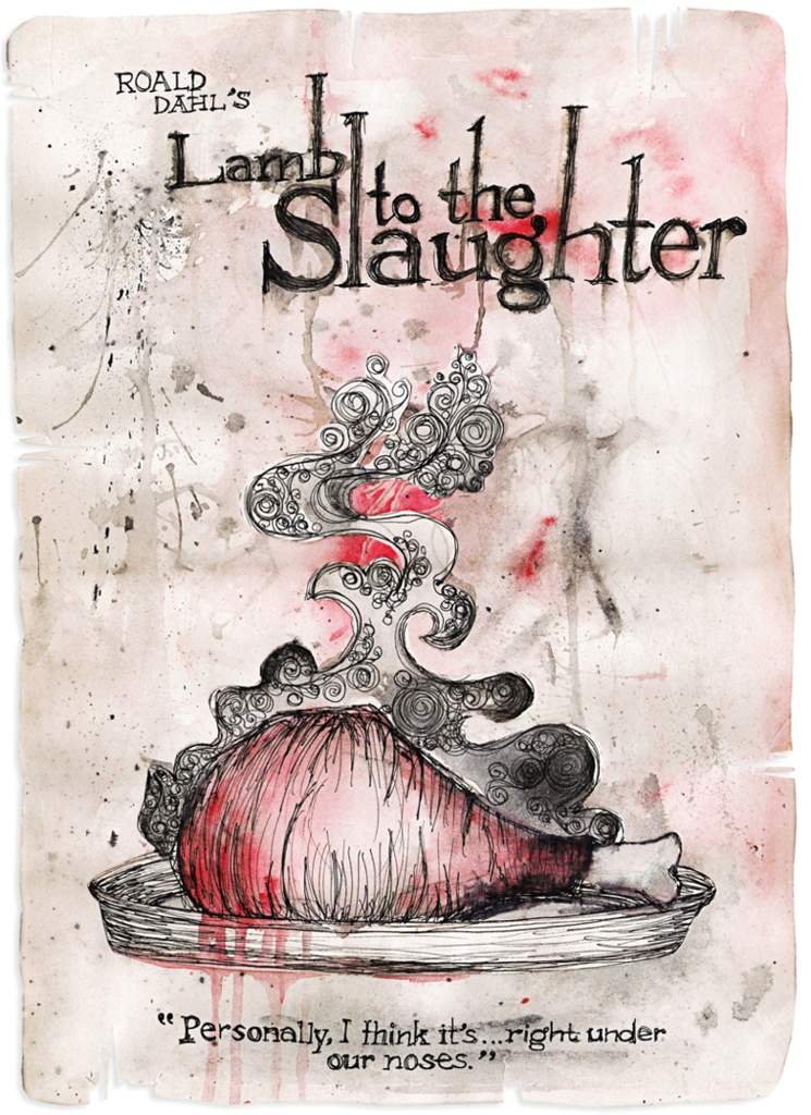 Image result for LAMB TO THE SLAUGHTER by ROALD DAHL
