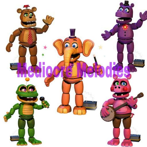 Mediocre Melodies made by me on PicsArt | Five Nights At Freddy's Amino