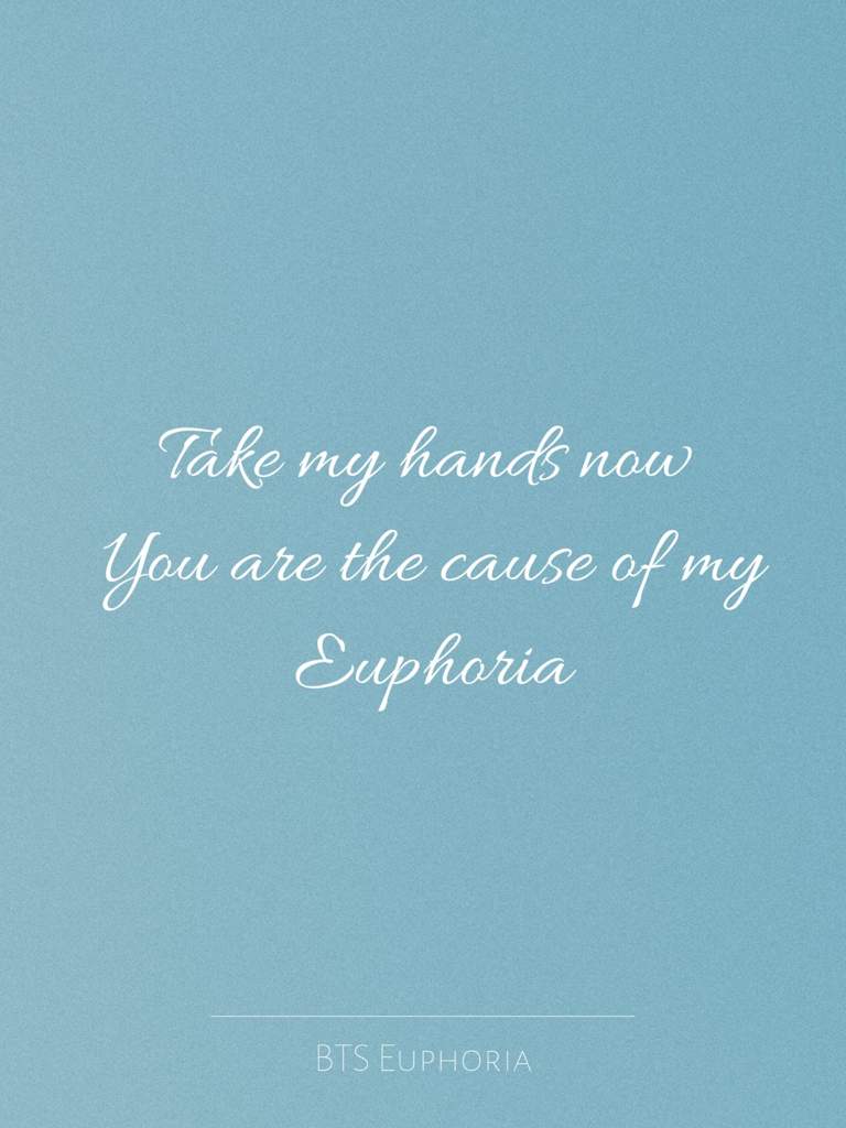 EUPHORIA Cover | ARMY's Amino