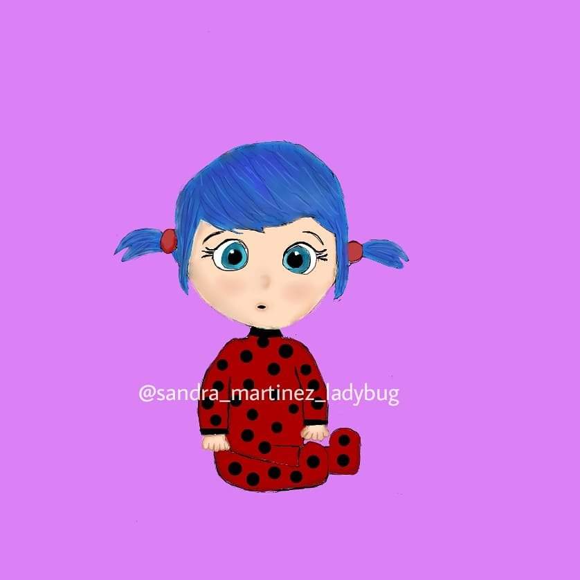 Fanart Digital De Marinette De Bebe Hecho Por Mi Miraculous Ladybug Espanol Amino