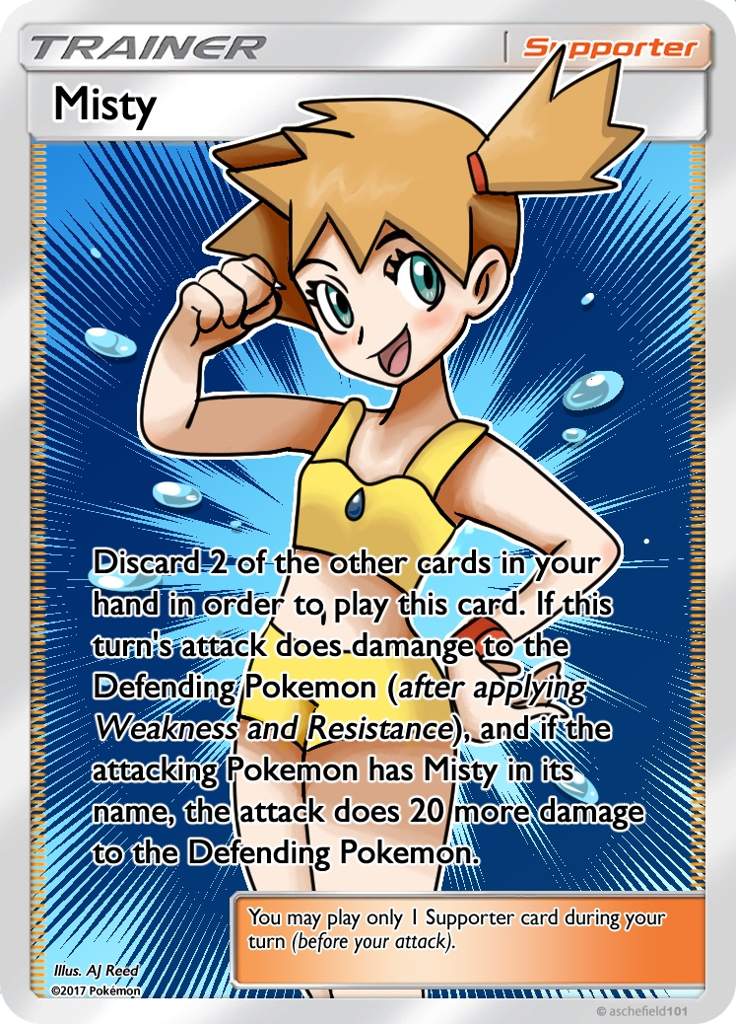 Custom Pokemon Cards *READ DESCRIPTION* May Full Art Trainer Card.