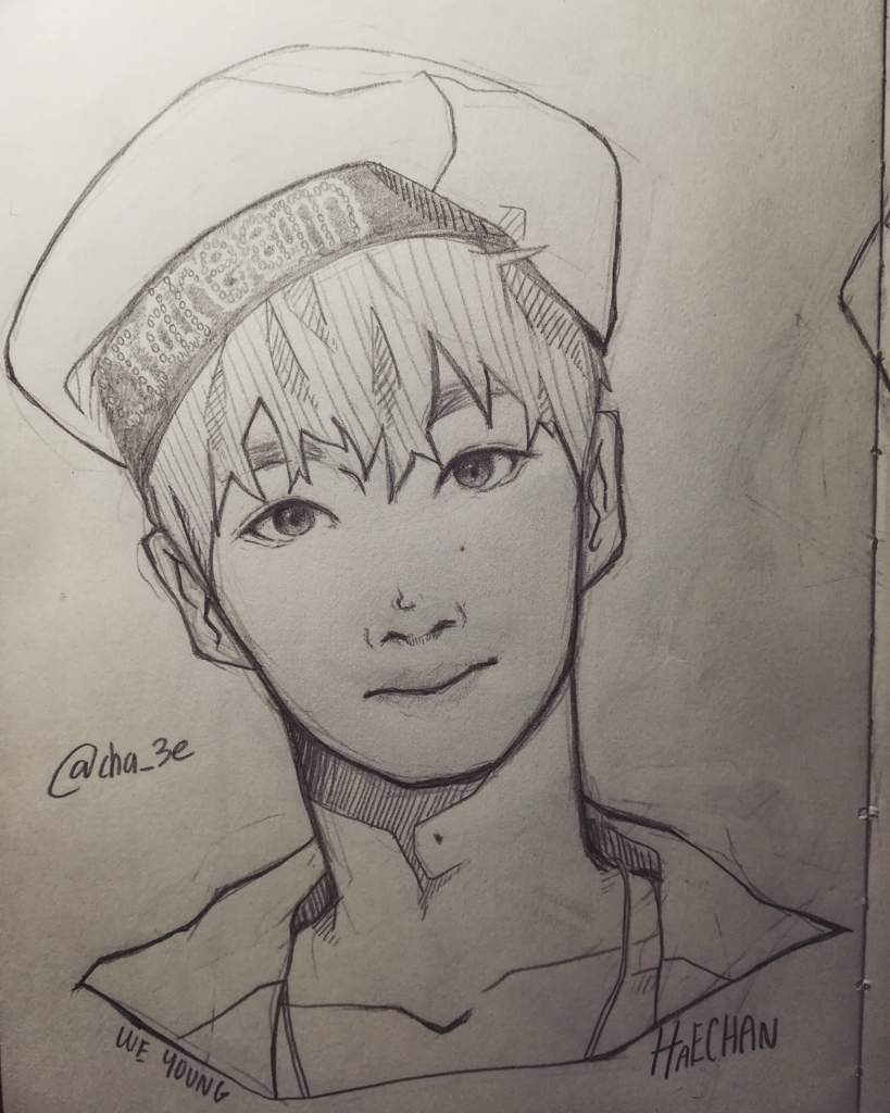 [We Young] HAECHAN sketch 💪 | NCT (엔시티) Amino