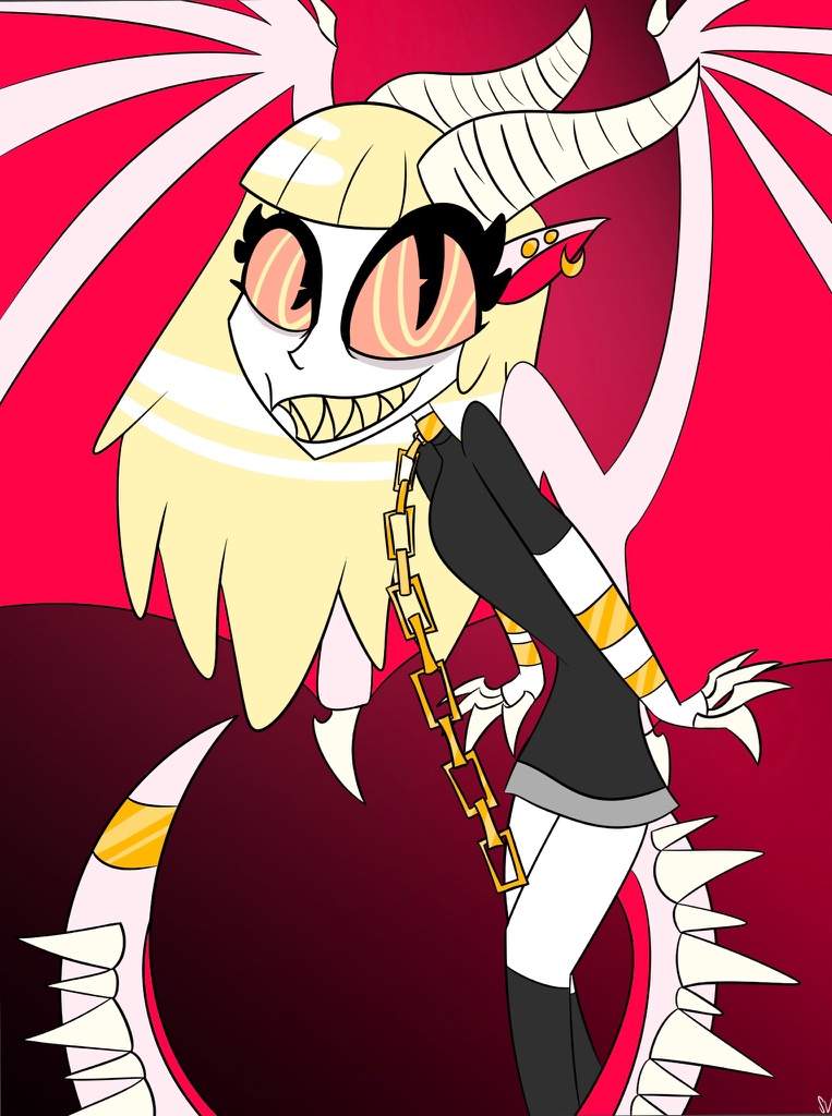 A fan made character for Hazbin Hotel! I hope this is good..