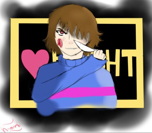 Fanart Frisk Genocide Undertale Brasil Amino