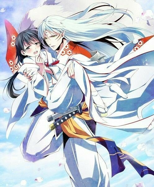 Rin and Sesshomaru | Anime Amino