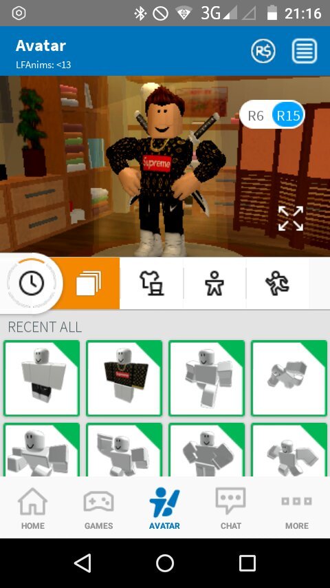 Ficha de personagem | ROBLOX Brasil Official Amino