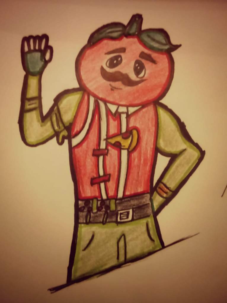 cute lil tomato - cute fortnite drawings