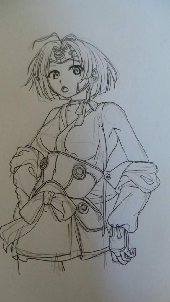 Mumei Drawing Process 6 STEPS Anime Amino