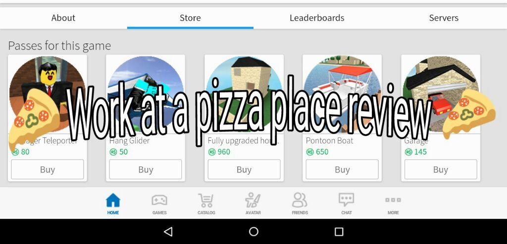 Work At A Pizza Place Review Roblox Amino - vip gamepass review roblox work at a pizza place