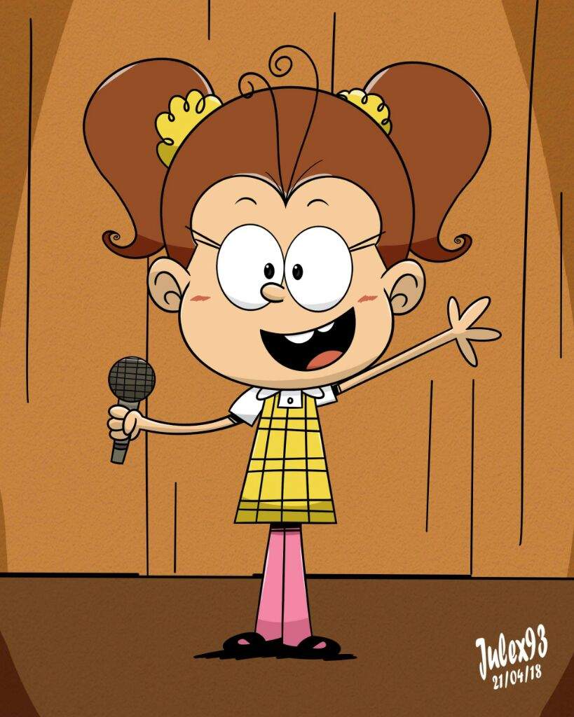 Una Linda Y Joven Luan Loud The Loud House Español Amino 8844