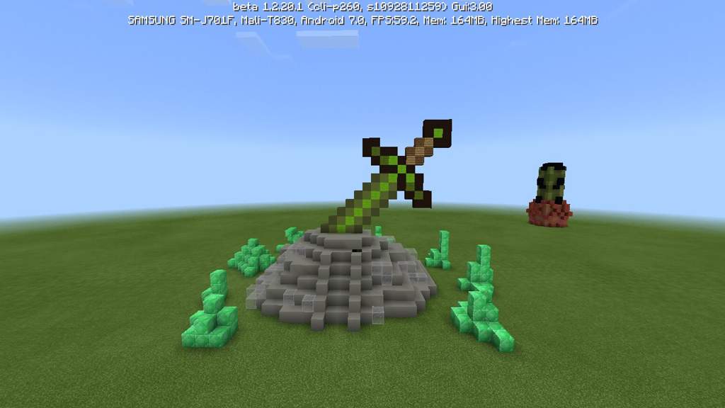 A Sword Stuck In The Stone Minecraft Amino