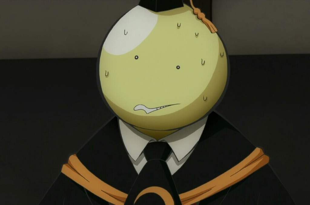 Koro sensei white face