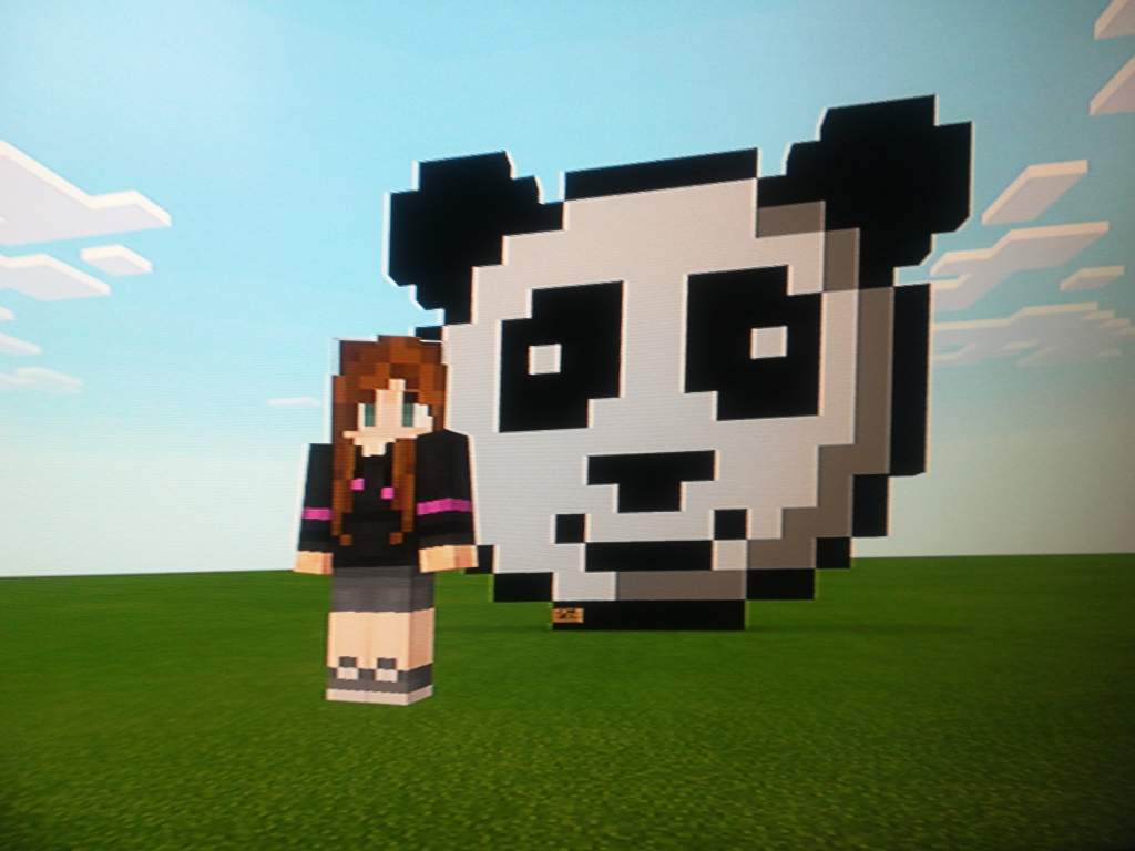 minecraft panda plush