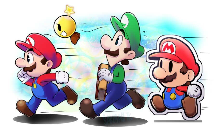 Image result for paper mario fan art