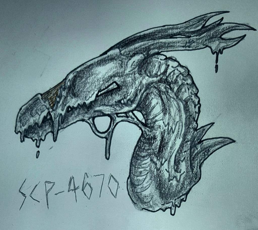 Lill Drawing Of Scp 4670 Scp Foundation Amino