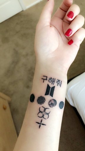 My BTS Tattoo | ARMY's Amino