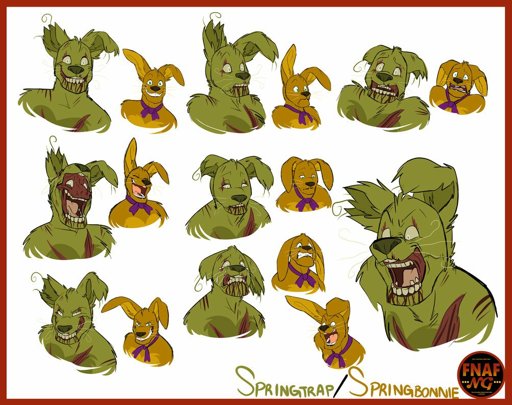 Image: FNAFNG_Springtrap (Expression Practice) by NamyGaga on ...