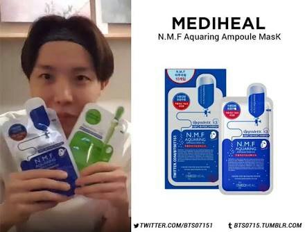 Mediheal sheet mask bts