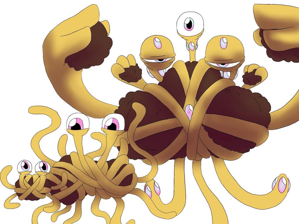 Flying spaghetti monster legendary | Pokémon Amino