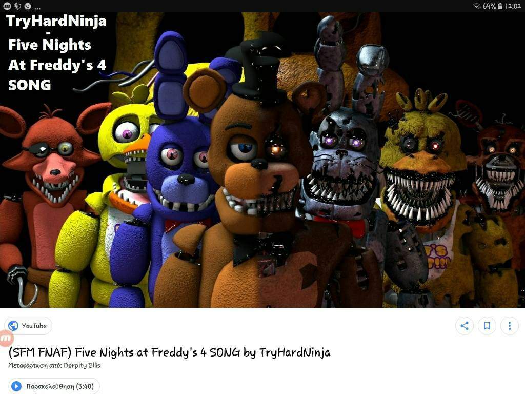 The band of the unwithered and the nightmare ones! | Five Nights At ...