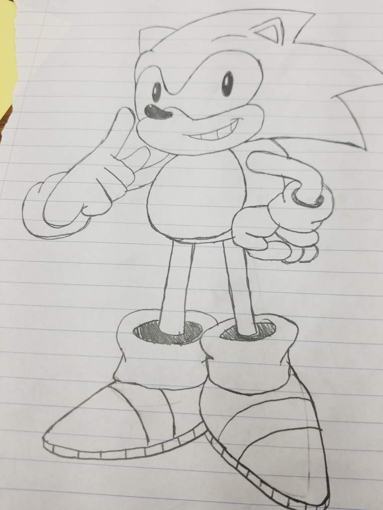 Sonic sketch | Sonic the Hedgehog! Amino