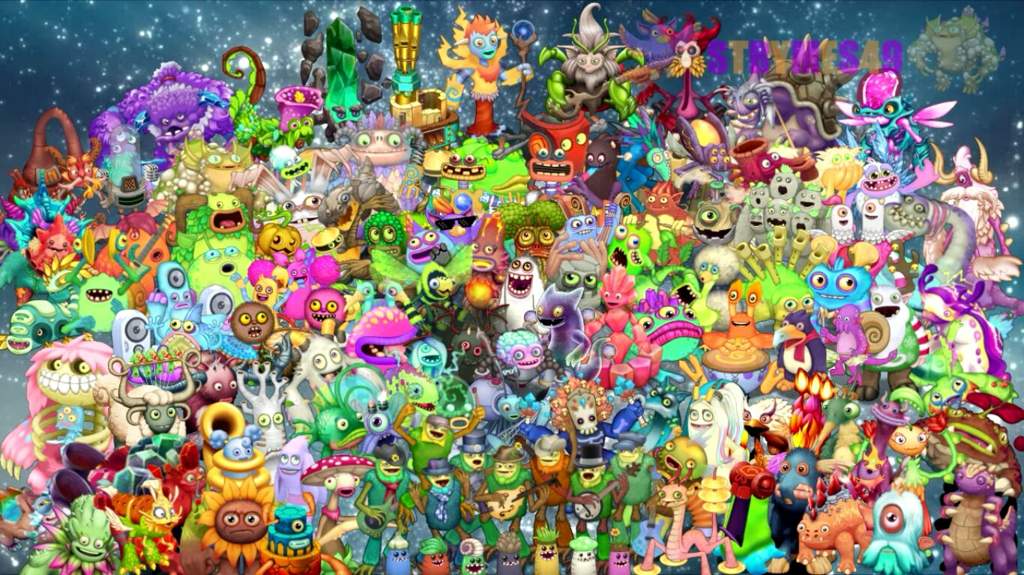 New MSM all monsters project | My Singing Monsters Amino Amino