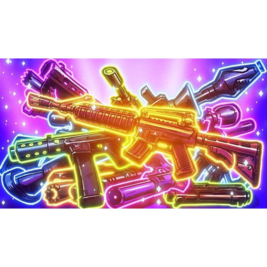 Fortnite Glowing Weapons All Weapons Glowing Fortnite Battle Royale Armory Amino