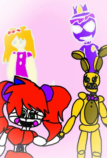 Baby y springbonnie ( #sistersforever ) (de fondo elizabeth y purple ...