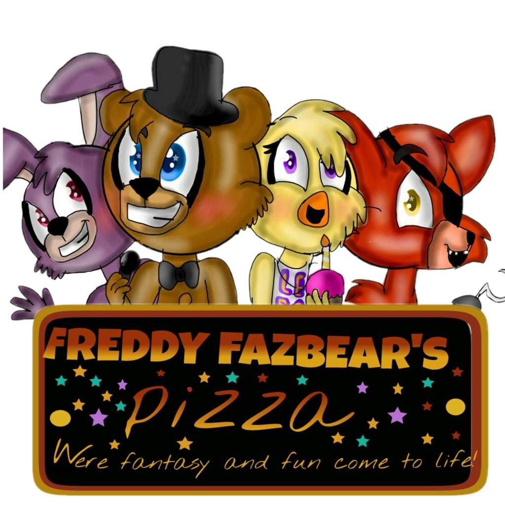 FREDDY FAZBEAR PIZZA(sticker) | FNaF Amino [ Español ] Amino