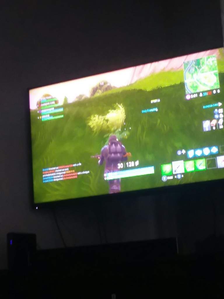 Dad playing fortnite