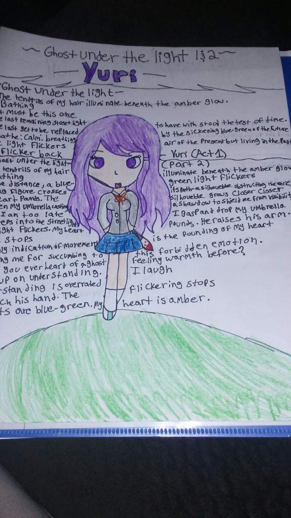 Finally Drew Yuri Doki Doki Literature Club Amino