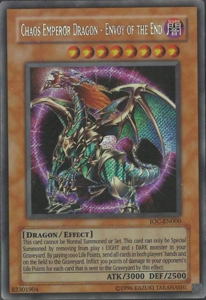 Card Discussion: Chaos Emperor, the Armageddon Dragon | Duel Amino