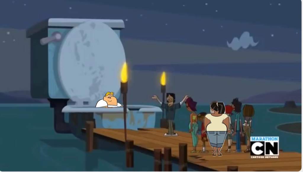 Total Drama Dock Background