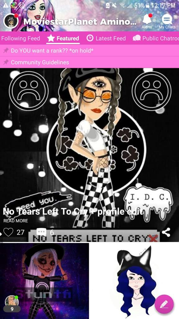 No Tears Left To Cry Profile Edit Moviestarplanet Amino Msp Amino - music ids for roblox no tears left to cry