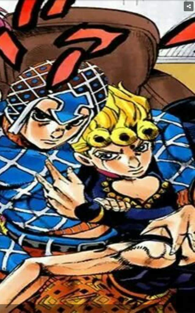 I Just Noticed How Uncomfortably Close Mista Is To Giorno